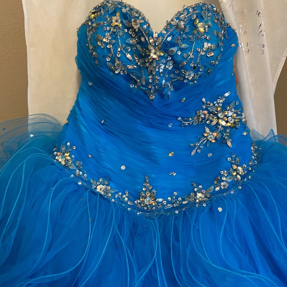 Princess ball gown quinceanera dress - Picture 2 of 3